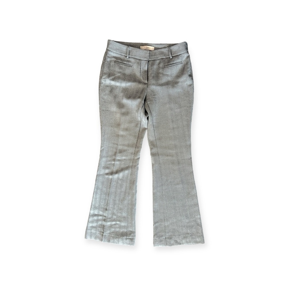 LOFT pants Kate gray wool blend Size 0 XS business casual office